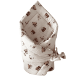 Rożek niemowlęcy muślinowy-Misie