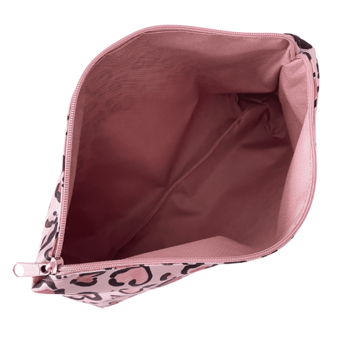 Kosmetyczka wodoodporna na zamek – Przestronna, usztywniona, idealna do torby zakupowej i wyprawki