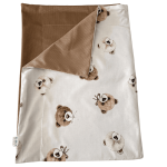 Kocyk dziecięcy bawełna/velvet-Misie