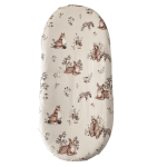 Prześcieradło do gondoli bawełniane-Leśni przyjaciele