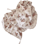 Otulacz muślinowy dla niemowlaka-lekki kocyk w zwierzątka