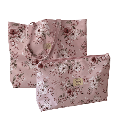 duża torba plażowa wodoodporna Blossom w stylu miejskim