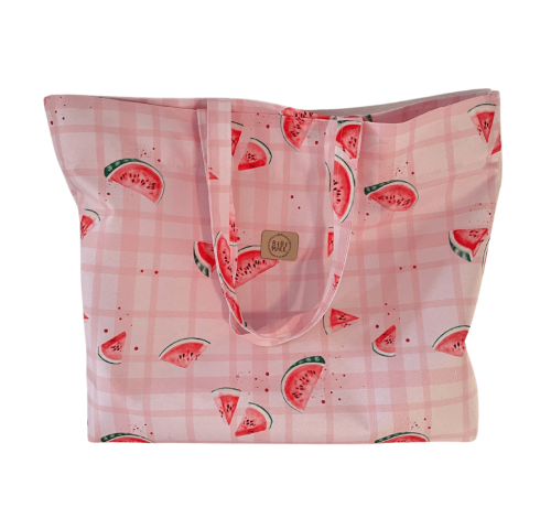 Torba zakupowa i na plażę w arbuzy