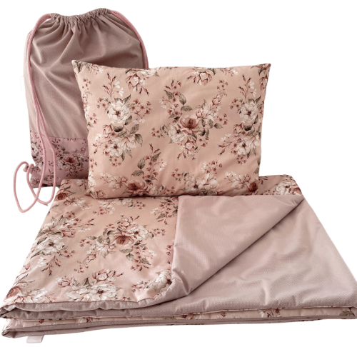Komplet pościeli do przedszkola w worku-Blossom 