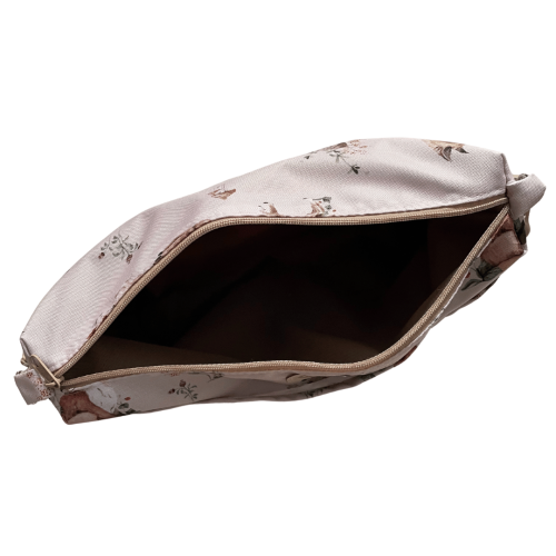 Beżowy organizer do wózka spacerowego – wodoodporny