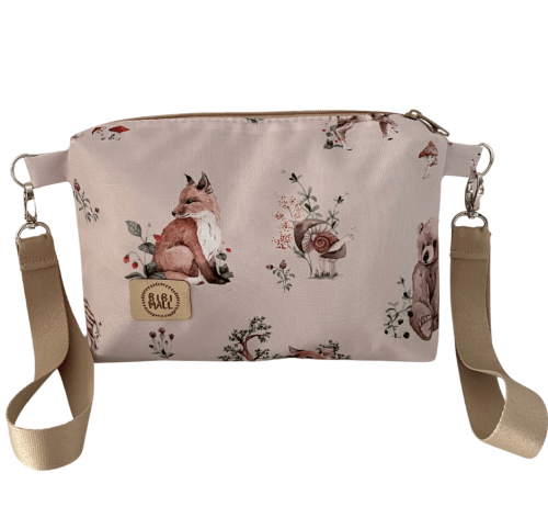 wodoodporna saszetka na wózek,beżowa