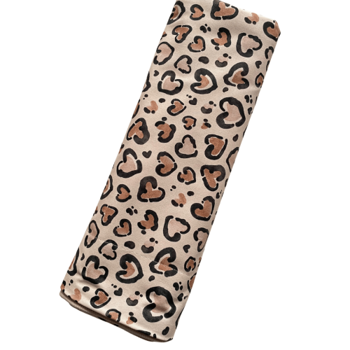 kocyk dziecięcy panterka beż