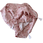 Otulacz muślinowy różowy-lekki kocyk niemowlęcy