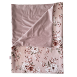 Kocyk bawełnia i velvet dla dziecka-Blossom