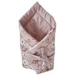 Rożek niemowlęcy bawełna i velvet-Blossom