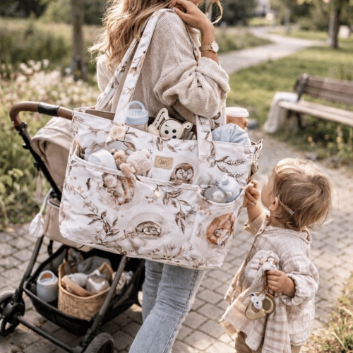 torba shopper dla mamy i do wózka