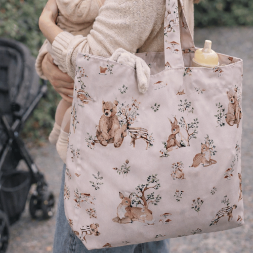 Pojemna torba zakupowa i na wyjścia z dzieckiem