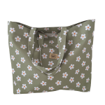 Torba shopper,worek plażowa w stokrotki-torba na zakupy,codzienna