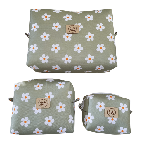 Kosmetyczki podróżne 3 pak organizer do torby mamy