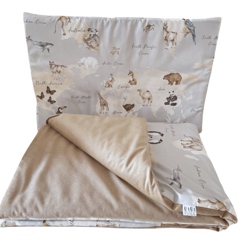 pościel dla dziecka z wypełnieniem 40x60 75x100 100x135