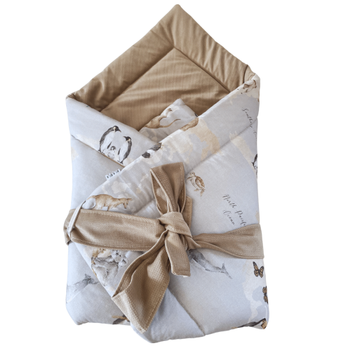 rożek dla niemowlaka błękitny całoroczny