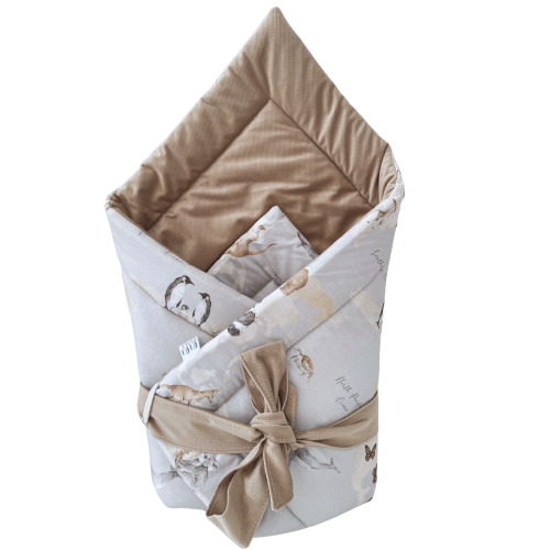 rożek niemowlęcy bawełna premium