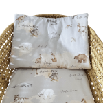 Płaska poduszka dla niemowlaka w rozmiarze 30x40/40x60-Mapa Świata