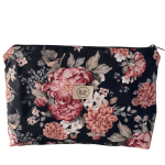 Kosmetyczka dla mamy i niemowlaka–organizer do torby,wodoodporna,kwiatowa (1)