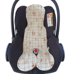 Wkładka do fotelika samochodowego antypotowa-Króliczki